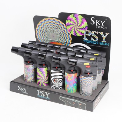 SKY TORCH 4'' PSYCHEDELIC SIDE TORCH 15CT/PACK